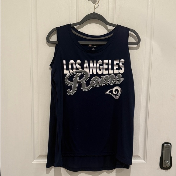 NFL Los Angeles Rams G-III 4Her by Carl Banks Women's Crackerjack Cold Shoulder - Picture 3 of 7